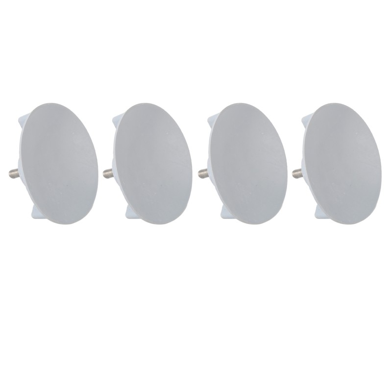 4pcs Elder Shower Chair Replacement Feet Large Suction Cups Rubber