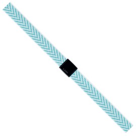 Lion Office Equipment Rubber Band Rubber De Patch Width 0.6 inch (15 mm) Length 23.6 inches (60 cm) Textile GP-154 Light Blue