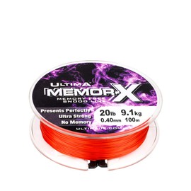 Ultima MemorX Sea Fishing Line - Fluo Red, 20