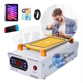 DayPlus 9 In Pantalla Lcd Separador De Con Succión Tapete Silicon