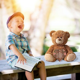 Love You Gifts | Wooden Heart For Mum's | Fridge Magnets | Hanging Gifts For Mum | Wooden Keepsake Sign Gifts | Anniversary Birthday Mothers Day Hearts