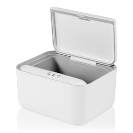 Lionelo BABYBLISS 20W Warmer for Wet Wipes and Small Towels 20W for Babies, Built-in Night Light, 3 Heat Settings, Touch Panel, Keeps Wipes Moist
