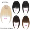 MYMYDA Clip in Bangs 100% Real Human Hair Extensions Clip