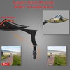LDJXDADI Black Motorcycle Rear View Mirrors Sportster Side Mirrors for