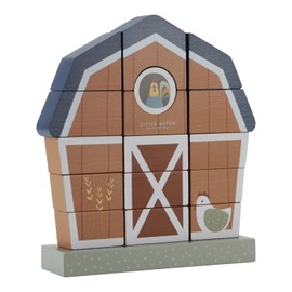 Little Dutch 7144 FSC Wooden Stacking Game Farmhouse Little Farm