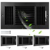 Wesiti 4 Pcs 12 x 6 Inch Vent Covers for