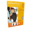 Infantino Cozy Premium - Portabebés de 3,6 a 11,3 kg, color azul