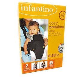 Infantino Cozy Premium - Portabebés de 3,6 a 11,3 kg, color azul