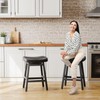 Raynesys Counter Height Bar Stools Set of 2, 24 Inch