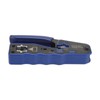 RJ45 Crimp Tool Pass Through Crimper with RJ45 Cat6 Crystal