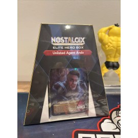 Nostalgix TCG Base Set Day Zero (Kickstarter) Unlisted Agent Ando Elite Hero Box
