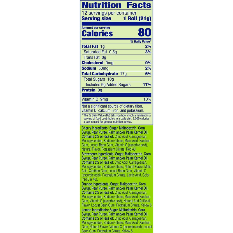 Fruit by the Foot Fruit Flavored Snacks, Starburst, Variety Pack,