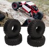1.9in RC Car Tire Uneven Texture Surface Stable Grip Rubber