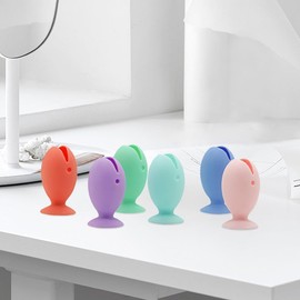 12 Pcs Undas para Cabeza de Cepillo para Polvo de Dientes de Viaje, Tapas para Cepillos de Dientes, Funda Protectora de Cepillo para Polvo de Dientes En Forma Pez para Viajes en El Hogar