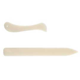 Wifehelper 2 UNIDS Bone Folder Herramienta de puntuación de Creaser para Bricolaje Artesanías de Cuero de Encuadernación de Tarjetas Encuadernación y Suministros de Oficina