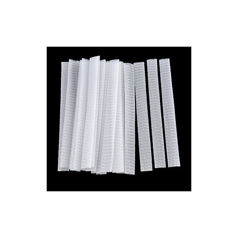 Lizusidtsy 20 PCS Cosmetic Make Up Brushes Guards Mesh Protectors