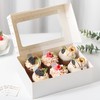 Ocmoiy Ocmoiy 12 PCS Christmas Cookie Boxes for Gift Giving,