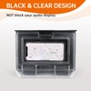 CUSAUTV RZR Center Console Dash Storage Box with Seal Compatible