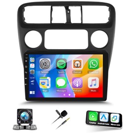 Android 14 Upgrade Car Stereo Radio for Honda Accord 6th 1998 1999 2000 2001 2002, 4+64G w/Wireless Carplay/Android Auto 9" Touch Screen GPS Navi Radio Dash Kit WiFi Bluetooth/SWC/FM Reverse Camera