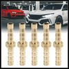 Hihaha 5mm Brass Barb Hose Fitting Straight Joiner for Air