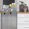 BOXOB 8pcs Mini Vase Magnets for Fridge, 8 Styles Cute
