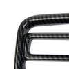 Carbon Fiber Dashboard Air Vent AC Outlet Trim Cover for