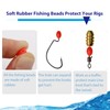 Dovesun Soft Rubber Fishing Beads Fishing Accessories Fishing Bait Eggs