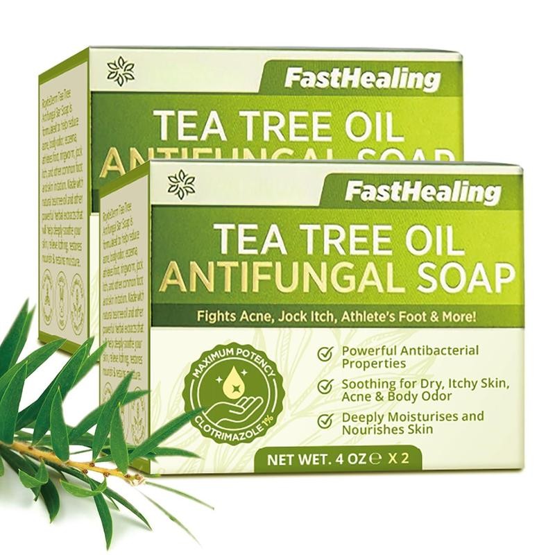 Tea Tree Soap For Face & Body Athlete's Foot Tinea