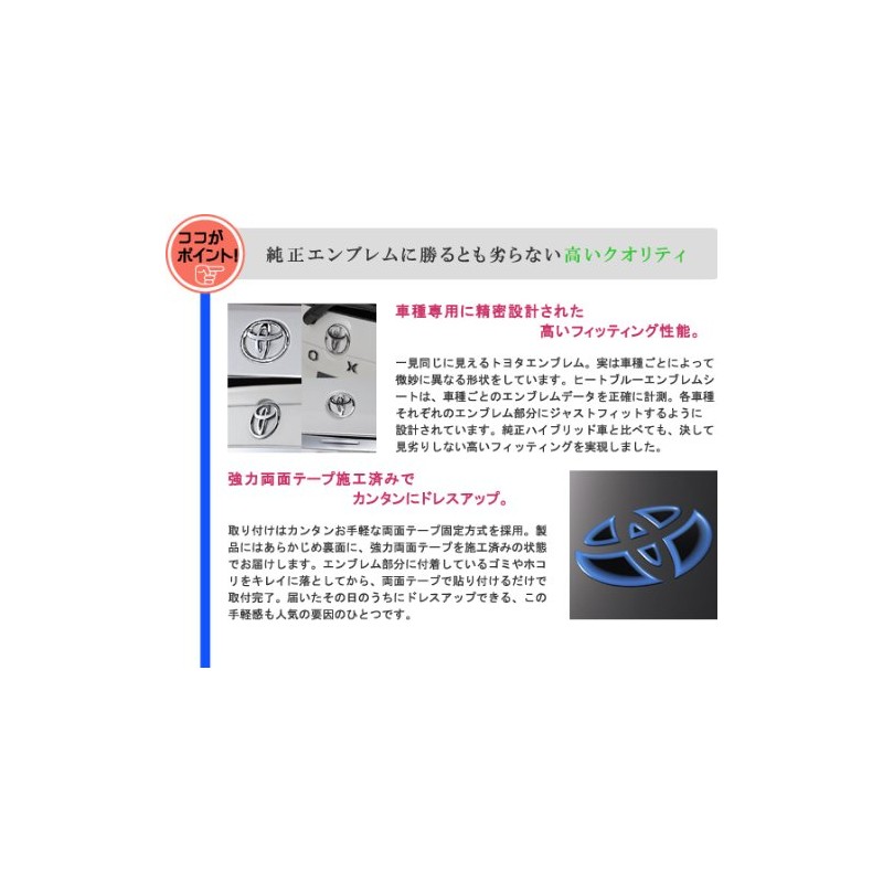 SILKBLAZE HBO-T46BK Heat Blue Emblem Sheet 60 Series Ist Black