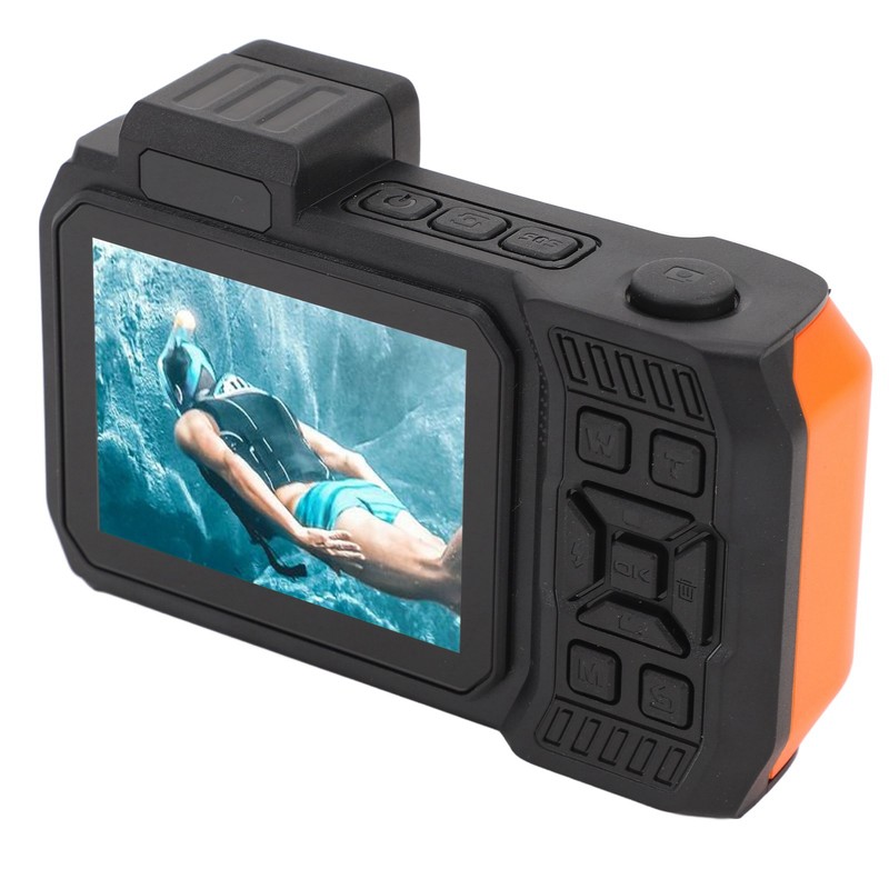 4K 65MP Underwater Camera Autofocus 2.88in 1.44in Dual Screen 2500mAh