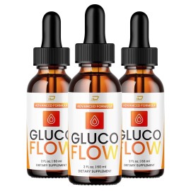 Gluco Flow (3 Pack) Gluco Flow – GlucoFlow Extra Strength All Natural Healthy Organic