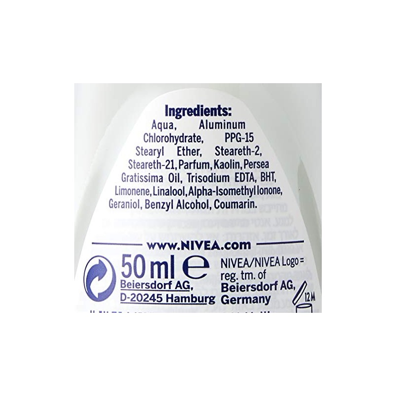 Nivea Nivea Talc Sensation Roll-On 50 ml (Pack of 6)