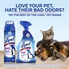 Lysol Pet Odor Eliminator Spray, Sanitizing and Disinfecting Spray for