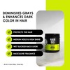 Rolda Black Hair Gel for Men - Medium Hold Styling