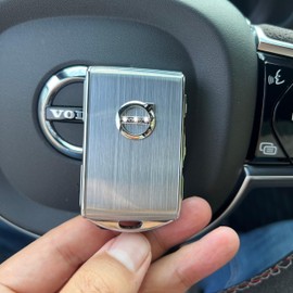 Car Key Fob Cover for Volvo XC90, XC60, XC40, S60, S90, V90, Polestar 1, Polestar 2, Polestar 3，