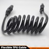 CARROFIX Truck 5 Way Flat Trailer Wiring Connector Flexible Coiled