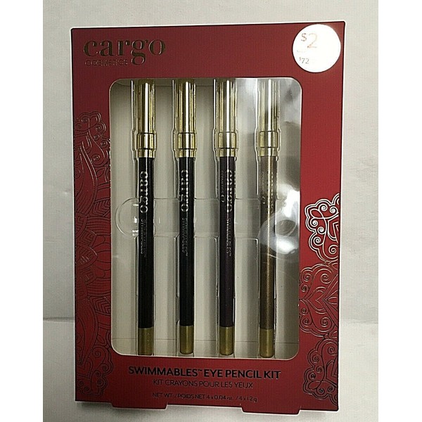 Cargo Namastay In India Limited Edition Swimmables Eye Pencil Kit NIB