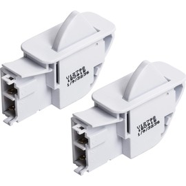 Blue Stars - Interruptor de botón de repuesto para puerta de refrigerador 6600JB1010A, ajuste exacto para frigoríficos LG y Kenmore, sustituye a AP4442090 6600JB1010K 1268243, paquete de 2