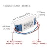Chanzon LED Driver 900mA (Constant Current Output) 18V-39V (Input 100-240V