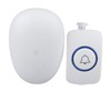 Wireless Doorbell Colorful Flashing Light 57 Ringtone Adjustable Volume for