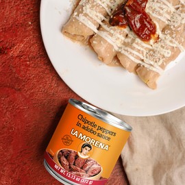 La Morena Chipotle peppers in adobo sauce, 13oz (6 pack) (Packaging may vary)
