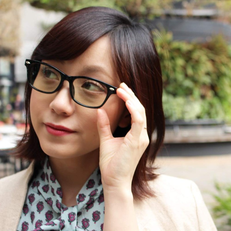 Eight Tokyo IRUV1000-1 Sunglasses, Blue Light Reduction Glasses, UV Protection,