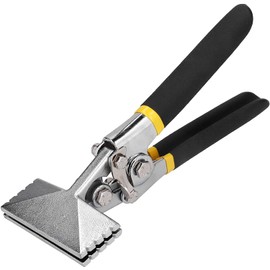 Rikopin Sheet Metal Bending Tool, Sheet Metal Bender, Hand Seamer Plier, Grip Plier, Metal Bender, 3.1 inches (80 mm), Metal Plate, Iron Sheet, Bending Tool, DIY, Straight