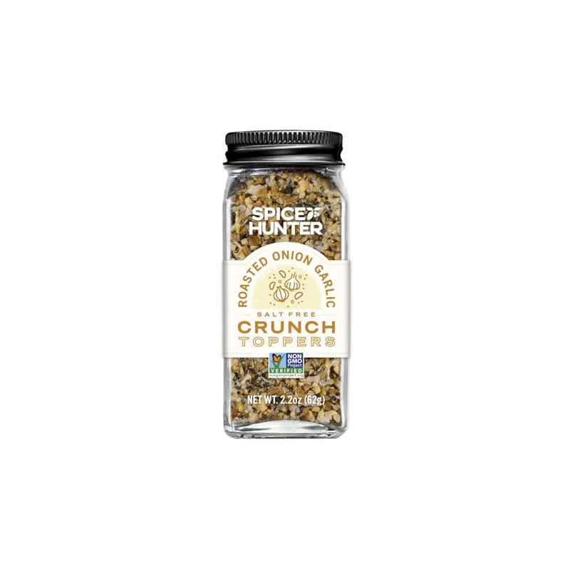 Spice Hunter Crunch Toppers, Roasted Onion & Garlic Seasoning, 2.2