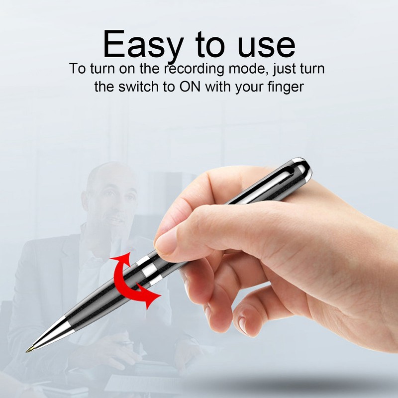 Digital Voice Recorder Portable Pen Voice to Text Noise Reduction