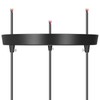 Canomo 10 Inch Ceiling Canopy Kit 3 Holes Light Fittings
