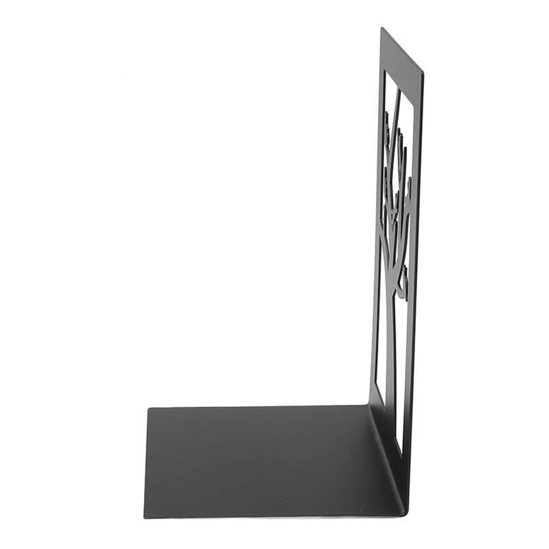 4Pcs Metal Book Ends Orderly Storage Arbitrary Adjustment Smoother Edges