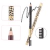 minkissy Professional Makeup Eyebrow Pencils Set Double Head Pencil and