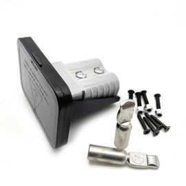 Ling-Luo 120A 12-24V DC Flush Mount Recessed Plate, Plug Mounting Panel for Anderson SB120 Series Connectors