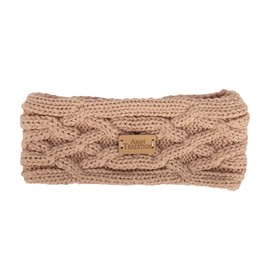 Aran Traditions Cable Knitted Style Headband (Blush)